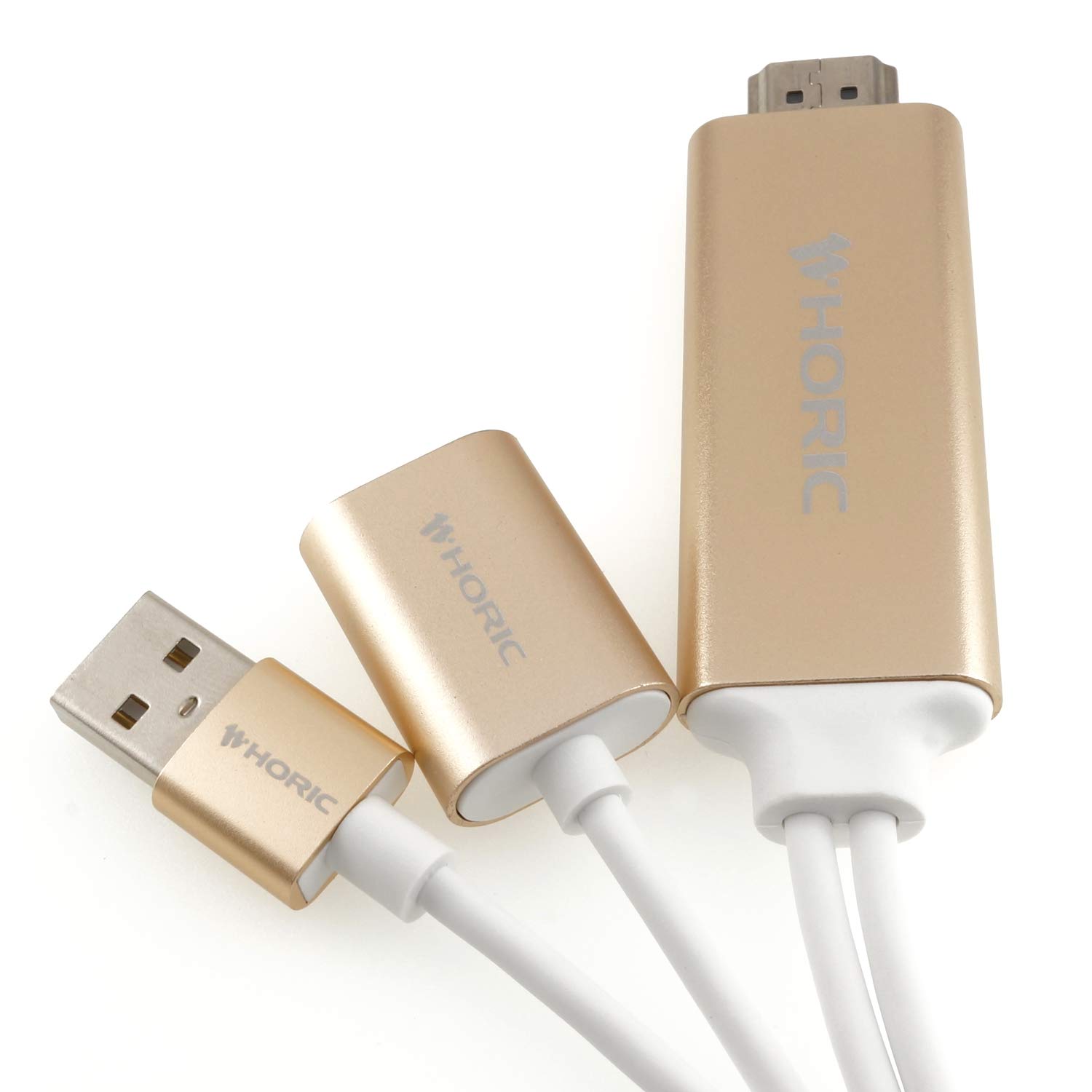 Amazon | ホーリック iPhone iPad HDMIミラーリングケーブル 1m HL10